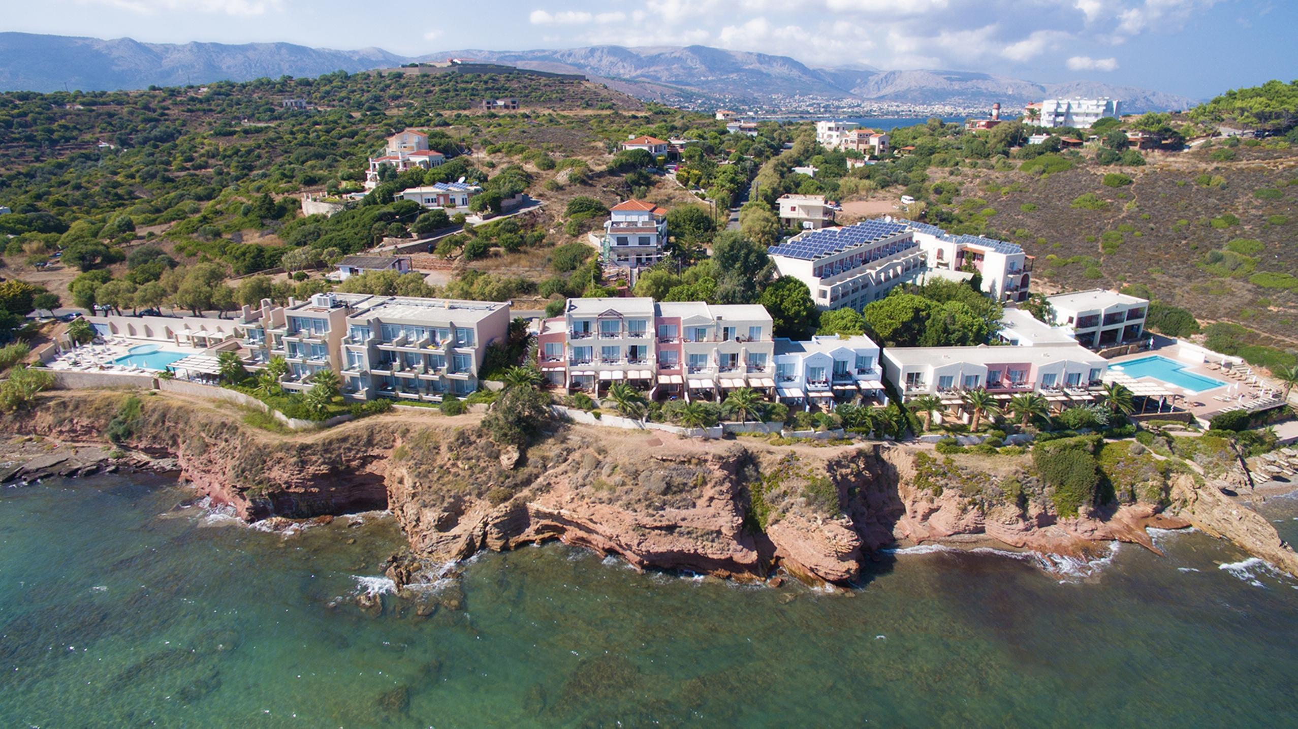 Erytha Hotel & Resort Chios Karfas Exterior foto